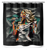 Harmonica Harmony Shower Curtain