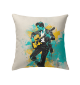 Monochrome Lines Indoor Pillow