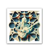 Lyrical Luminescence Wrapped Canvas