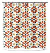 Abstract Kaleidoscope Shower Curtain