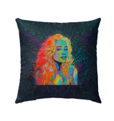 Sunflower Serenade Outdoor Pillow - Front View