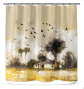 Desert Dunes Adventure Shower Curtain