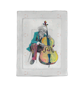 Cozy Meadow Magic Comforter on a bed with decorative pillows