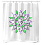 Mandala Reflections Vinyl Curtain - Beyond T-shirts