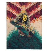 Surfing 1 02 Sherpa Blanket - Beyond T-shirts