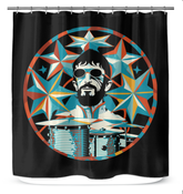 Octave Oasis Shower Curtain