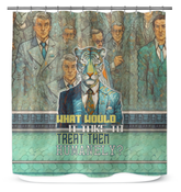 Safari Party Shower Curtain - Jungle Animal Print