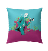 Runway Elegance Outdoor Pillow - Beyond T-shirts