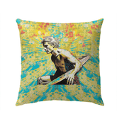 Surfing 1 30 Outdoor Pillow - Beyond T-shirts