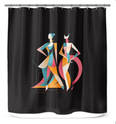 Canvas Art Couture Shower Curtain - Beyond T-shirts