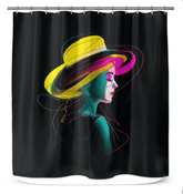 Elegance in Motion Shower Curtain - Beyond T-shirts
