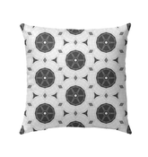 Serene Diamond Oasis Outdoor Pillow
