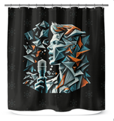 Flute Fantasy Shower Curtain