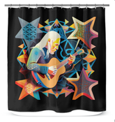 Treble Trails Shower Curtain
