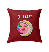 Soft and plush Sleeping Beauty's Slumber Indoor Pillow on a bed.