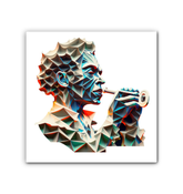 Lyrical Luminescence Wrapped Canvas