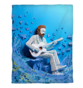 Elegant Whispers of Wisdom Duvet Cover in serene bedroom setting.