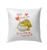 Thank You For Coming Outdoor Pillow