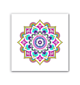 Mandala Ocean Serenity Canvas - Beyond T-shirts