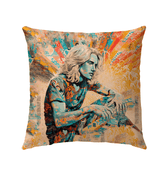 Coastal Serenity Outdoor Pillow - Beyond T-shirts