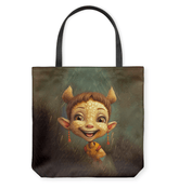 Close-up of CB3-83 basketweave pattern on tote bag showcasing intricate detailing.