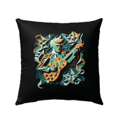 Harmonic Horizon Outdoor Pillow