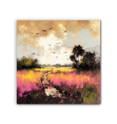 Majestic Snow-Capped Peaks Wrapped Canvas