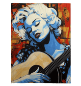 Music Ignites Our Passions Sherpa Blanket - Beyond T-shirts