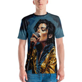 Music Inspires Greatness Men's T-Shirt Front View