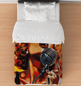 Music Is Universal Language Comforter - Twin - Beyond T-shirts