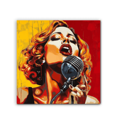 Music Is Universal Language art on canvas.