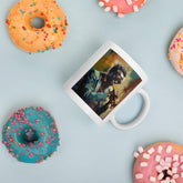 Musical Muse White glossy mug - Beyond T-shirts