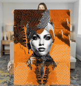 Painted Palates Sherpa Blanket - Beyond T-shirts