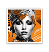 Vibrant Painted Palates canvas art piece