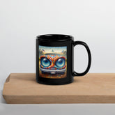 Patriotic Pride Black Glossy Mug - Beyond T-shirts