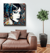 Pen and Ink Perfection artwork on wrapped canvas.