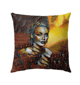 Pen and Paper Passion Outdoor Pillow - Front View