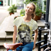 Pen and Paper Prodigy All-Over Print Crop Tee - Beyond T-shirts