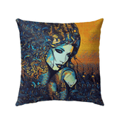 Pen Pals Outdoor Pillow - Front View