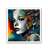 Pencil Progression artwork on wrapped canvas