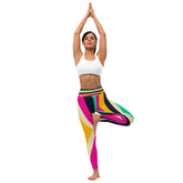 Phychedelic Lines III Yoga Leggings - Beyond T-shirts