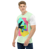 Piano Player Men's T-Shirt Front View
