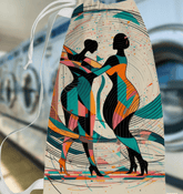 Elegant Poetic Balletic Fashion Laundry Bag showcasing its unique design and capacity.