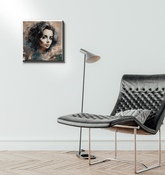 Pop artistry canvas showcasing vibrant colors and abstract design.