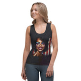 Proud to be American Sublimation Cut & Sew Tank Top - Beyond T-shirts
