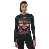 Radiant Rapture Women's Rash Guard - Beyond T-shirts