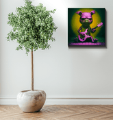 Radiant Reflections Wrapped Canvas - Beyond T-shirts