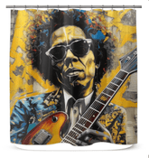 Rhythm fuels the soul Shower Curtain - Beyond T-shirts