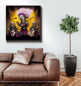 Rhythm in her bones wrapped canvas - Beyond T-shirts