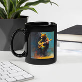 Rhythm Reverie Black Glossy Mug - Beyond T-shirts